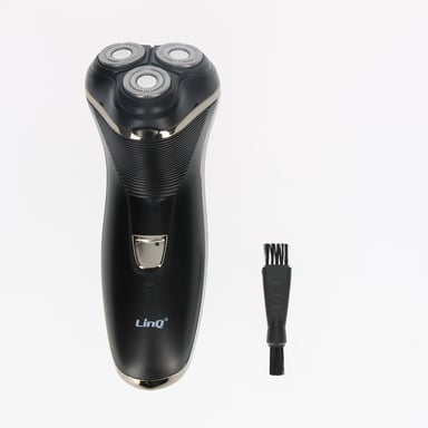 Rasoir électrique 3 têtes rotatives 3D Effect Noir / Argent