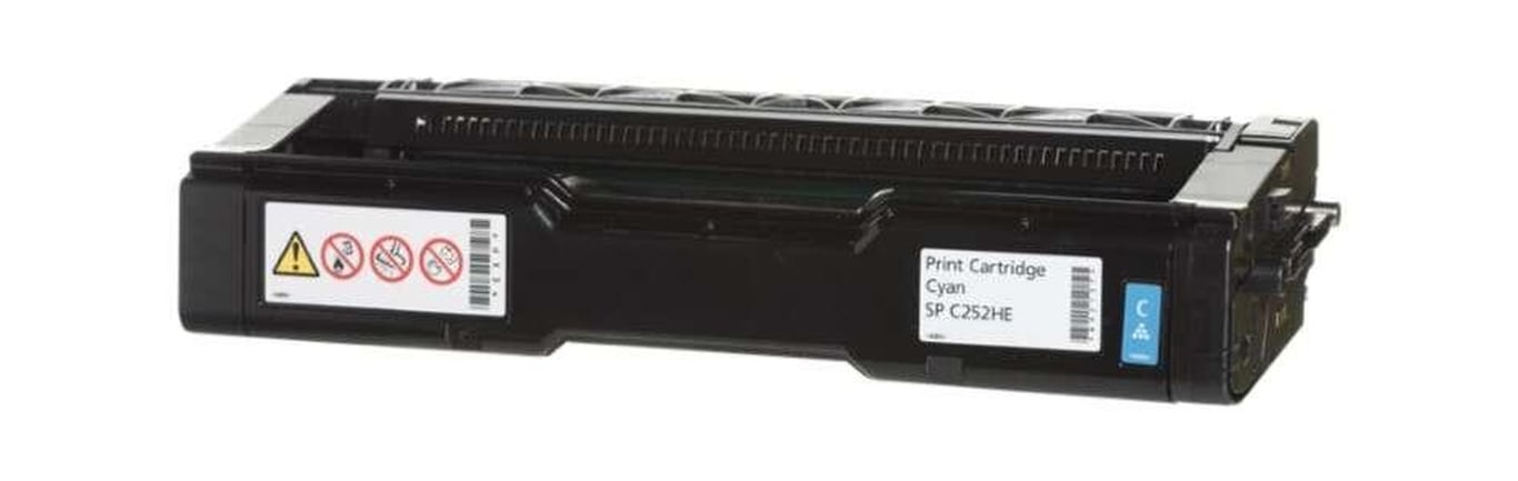 Ricoh À rendement élevé cyan originale cartouche de toner pour Ricoh SP C252DN SP C252SF - vue 3