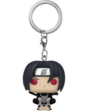 Funko Pop 75554 Pop Keychain Naruto Itachi Uchiha Moonlit Figura in Vinile Portachiavi