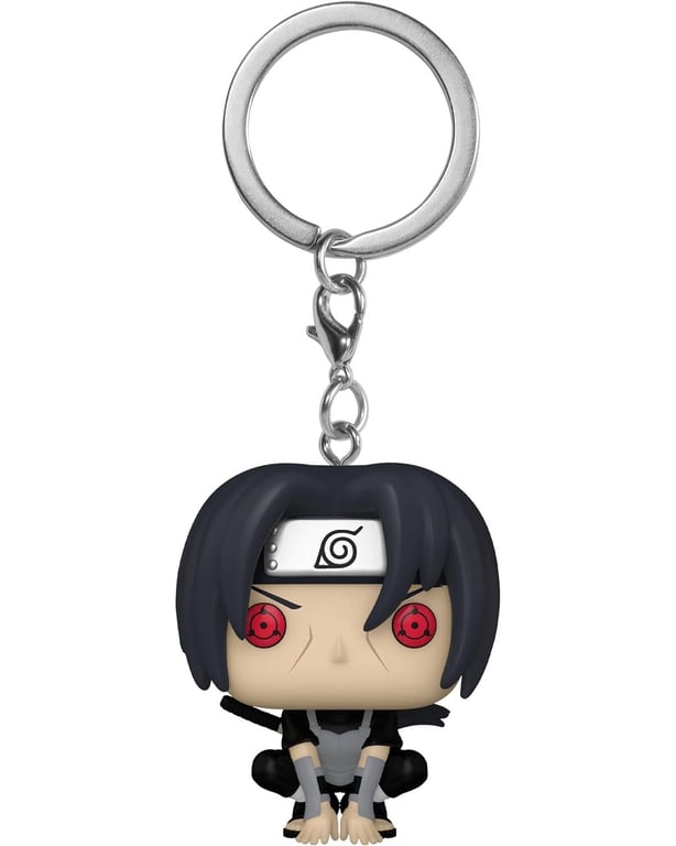 Funko Pop 75554 Pop Keychain Naruto Itachi Uchiha Moonlit Figura in Vinile Portachiavi Neuf