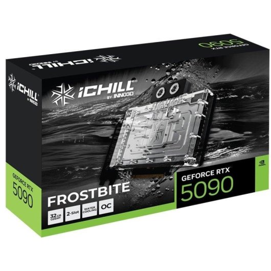 Carte Graphique Inno3D iChill GeForce RTX 5090 FROSTBITE – 32 Go GDDR7 - vue 3