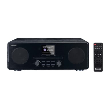 Radio DAB+ et FM Bluetooth avec Lecteur CD MP3 Noir