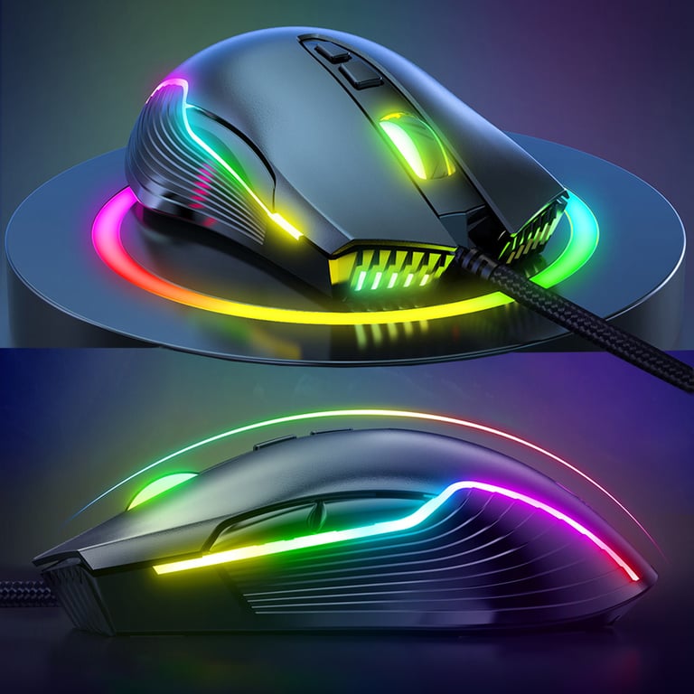ONIKUMA CW905 Gaming LED RGB 6400 DPI Neuf - vue 5