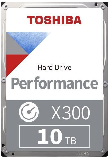 TOSHIBA - Disque dur Interne - X300 - 10To - 7200 tr/min - 3.5 Boite Retail (HDWR11AEZSTA)