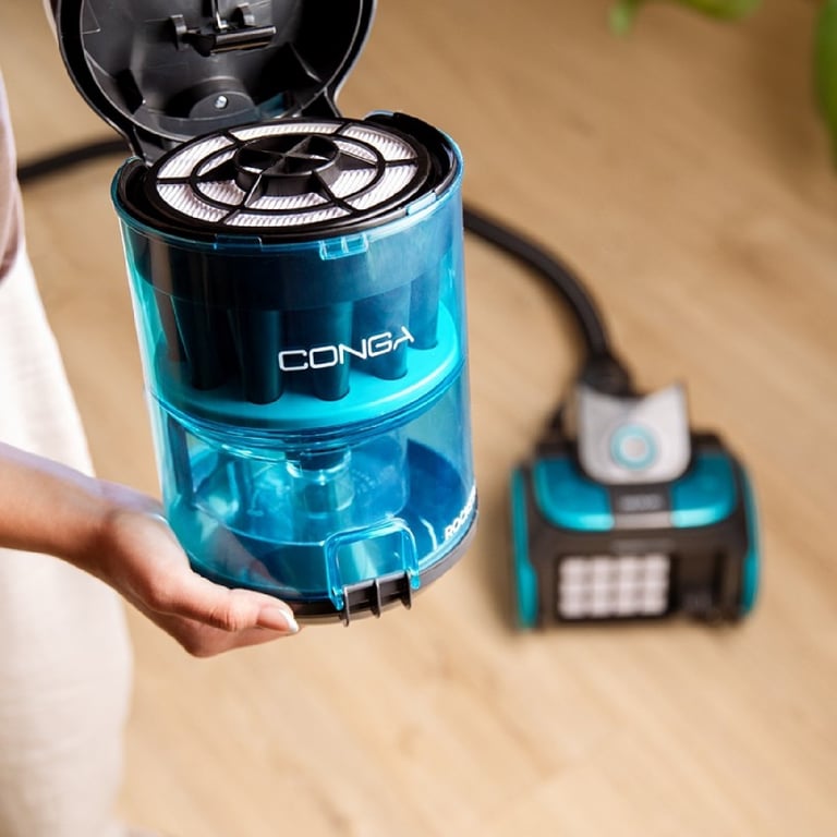 Cecotec Aspiradora con Cable sin Bolsa de Trineo Conga Rockstar Multicyclonic XL PowerStyle. 900W, Multiciclónico sin Bolsas