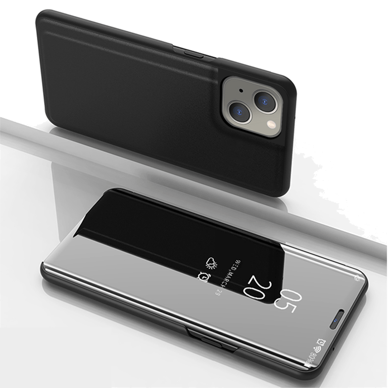 Clapet Miroir pour IPHONE 13 Mini Protection Clear View Maquillage