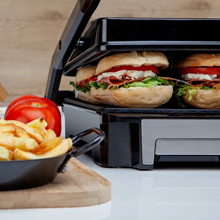 Gril multifonction Orbegozo 4560 Cuisinière sans huile d'une puissance de Surface antiad Neuf - vue 2