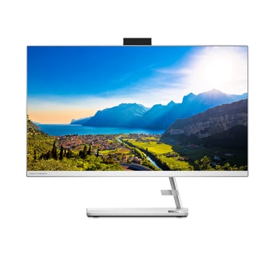 Lenovo IdeaCentre AIO 3 27ALC6 AMD Ryzen™ 5 7430U 68,6 cm (27'') 1920 x 1080 Pixeles PC todo en uno 16 GB DDR4-SDRAM 512 GB SSD Windows 11 Home Wi-Fi 6 (802.11ax) Blanco