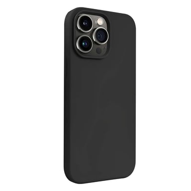 Crong Funda para iPhone 14 Pro Max Compatible con MagSafe Edición Color Cover Negro