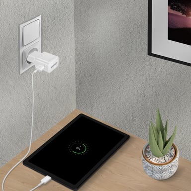 Samsung EP TA20EWENGEU Cargador de red sin cable de 15 W Blanco
