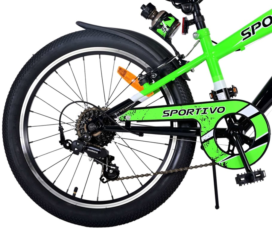 Volare 22116 vélo Vélo de ville Noir, Vert 20   - Neuf