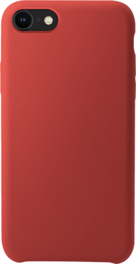 (Edición especial) Funda de gel de silicona suave para Apple iPhone 7/8/SE 2020/SE 2022, rojo fuego