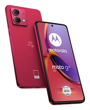Moto G84 (5G) 256 Go, Magenta, Débloqué