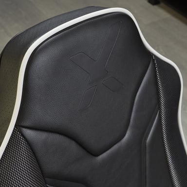 X Rocker Chimera Siège de jeu sur console Noir, Blanc