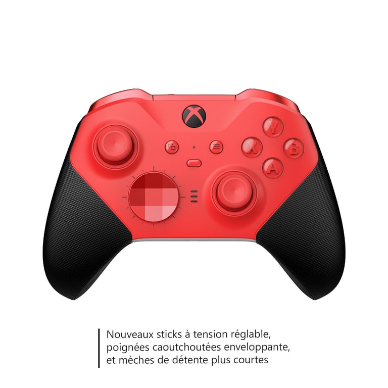 Microsoft Xbox Elite Series 2 - Core Black, Red Gamepad Bluetooth/USB analogico/digitale Xbox Series S, Xbox Series X, PC, Xbox One, Xbox One S, Xbox One X