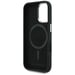 Cover Karl Lagerfeld in silicone con logo « Heart Sign » e MagSafe per iPhone 16, nera