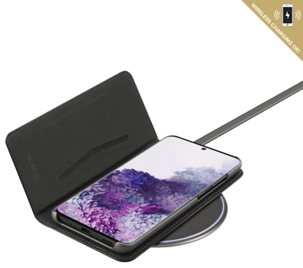 GEN 2.0 funda magnética delgada 2 en 1 y carcasa para Samsung Galaxy S20, Negro