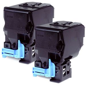 Epson Multipack Pack de 2 haute capacité originale cartouche de toner pour AcuLaser C3900DN C3900DTN C3900N C3900TN CX37DN CX37DNF CX37DTN CX37DTNF - vue 3