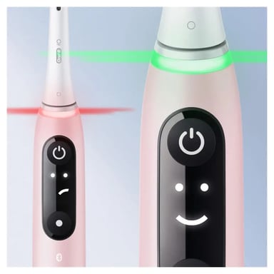 Oral-B iO Duo Adulte Brosse à dents vibrante Noir, Rose