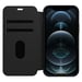 OtterBox Strada Folio Series para Apple iPhone 12/iPhone 12 Pro, negro