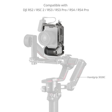 SMALLRIG HawkLock Kit cage à dégagement rapide avec poignée en silicone pour Sony Alpha 7C II / 7CR 5198