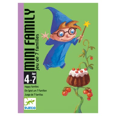 Juego de cartas Mini Family - Diversión para niños de 4 a 7 años
