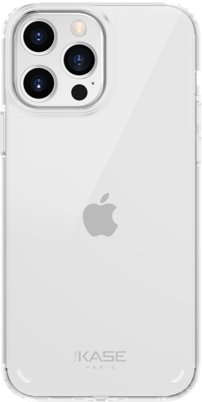 Coque antibactérienne antichoc hybride invisible pour Apple iPhone 13 Pro, Transparente