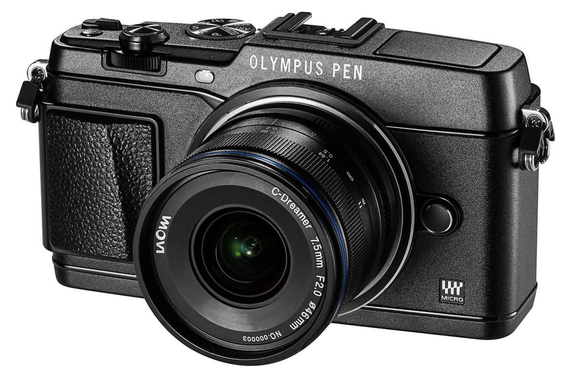 Objectif hybride Laowa 7 5mm f2 Auto Aperture avec contacts pour Micro 43 - vue 4