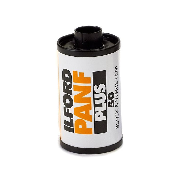 Pellicule Photo ILFORD PAN F Plus 135 – 36 Poses, 50 ISO, Film Noir et Blanc