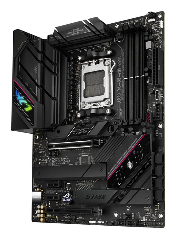 ASUS ROG STRIX B650E-F GAMING WIFI AMD B650 Emplacement AM5 ATX - Neuf