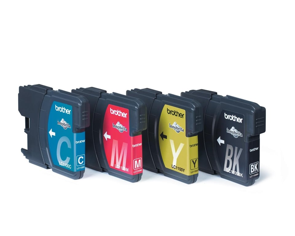 Brother LC 1100VALBP cartouche d'encre 4 pièce Original Cyan Jaune Neuf