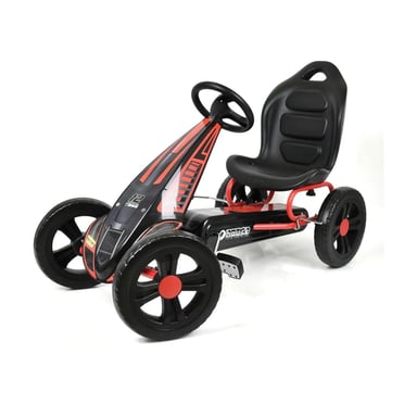 Kart à Pédales Cyclone Rouge pour Enfants de 4 à 10 Ans