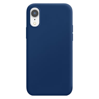 Coque pour iPhone XR Édition Color Skin en TPU avec Intérieur Doux Bleu marine