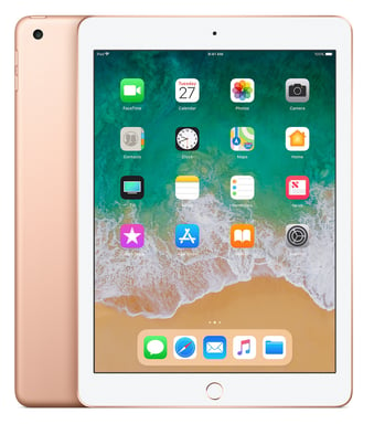 iPad 6 32 Go 24,6 cm (9.7'') Wi-Fi 5 (802.11ac) iOS 11 Or