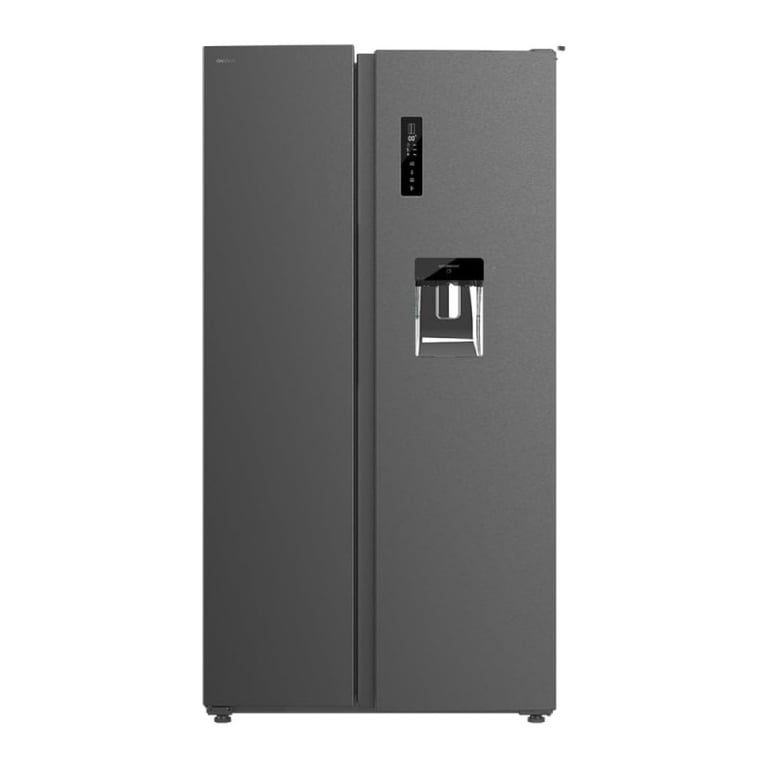 Cecotec Réfrigérateur Américain de 559 Litres Bolero CoolMarket SBS 562 D. 177 cm de Hauteur et 90 cm de Largeur Classe D Système Air Flow No Frost Total Moteur Inverter Plus