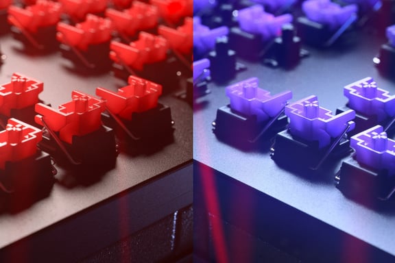 Razer Huntsman V2 USB Tastiera QWERTY francese nera