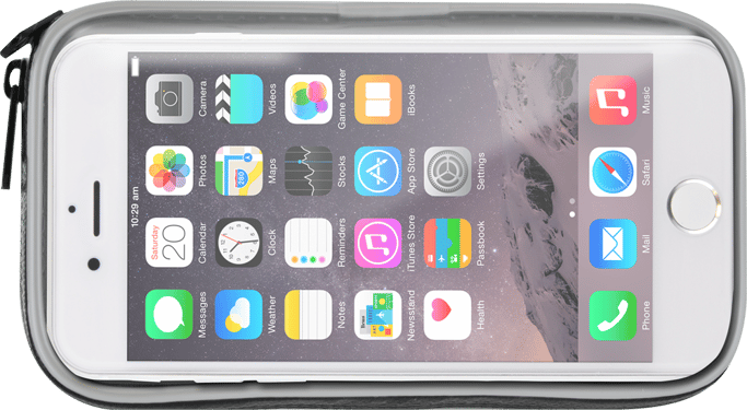 Support vélo Bigben noir rotatif 360° pour smartphones de 3.5 à 5.5 pouces