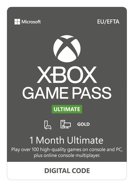 Carte Xbox One | Live Game Pass Ultimate Neuf