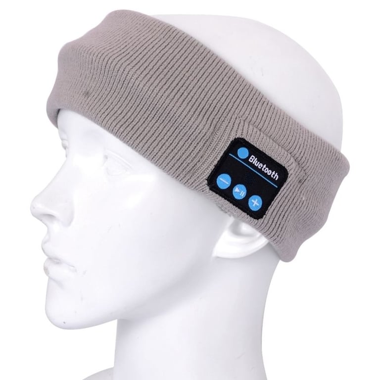 Bandeau Bluetooth sans fil Casque d'écoute Couvre-tête Bandeau de musique