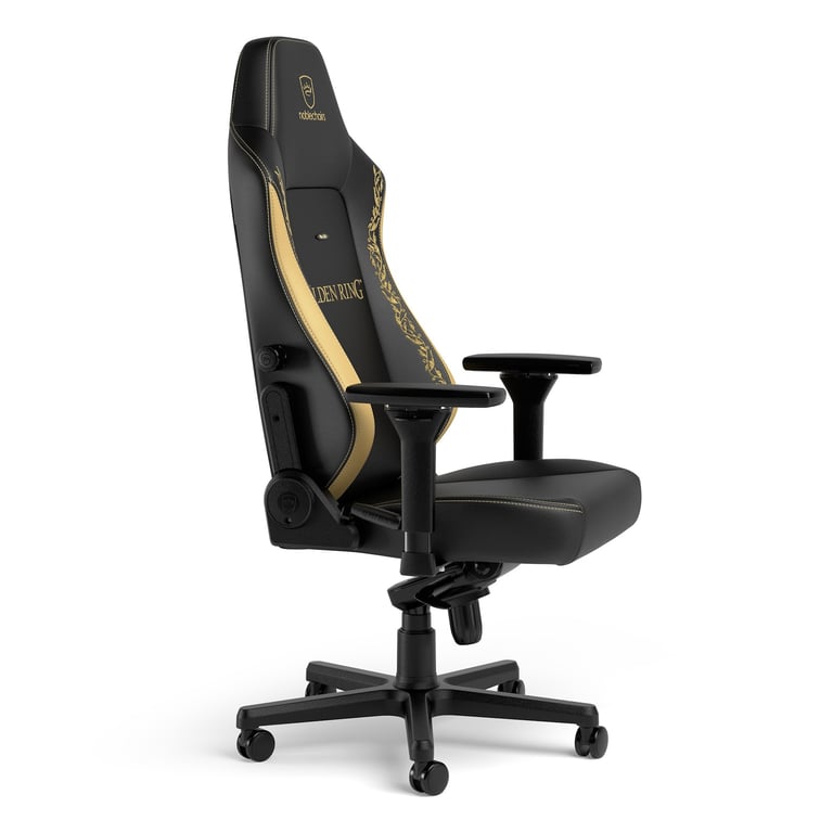 noblechairs NBL HRO PU ERE Siège pour jeu vidéo Siège de jeu sur PC Siège rembourré Or Neuf - vue 2