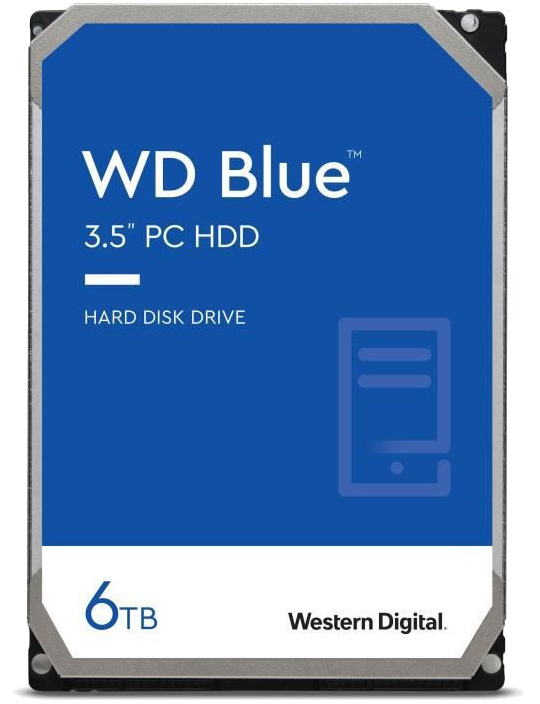 Disque Dur Interne - Western Digital - SATA PC WD Blue? - 3,5 (WD60EZAZ)
