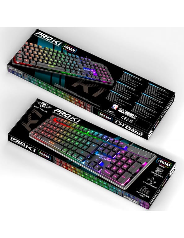 Spirit of Gamer Pro K1 - vue 3