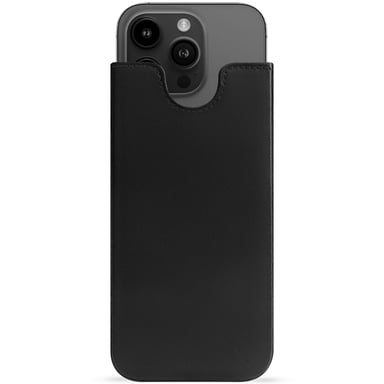 Pochette cuir Apple iPhone 15 Pro Max -  - Bleu - Cuir lisse