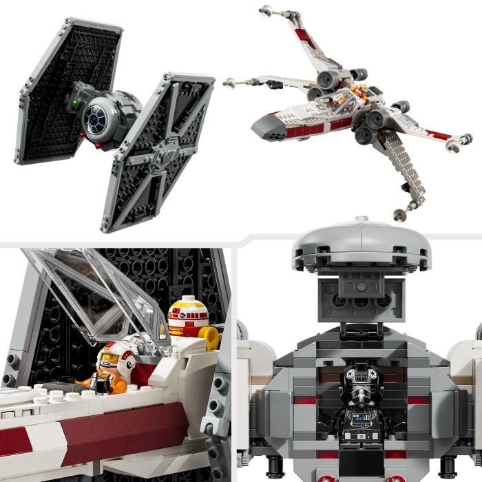 Lego Star Wars Tie Fighter Et X wing 75393 Lego La Boîte - vue 4