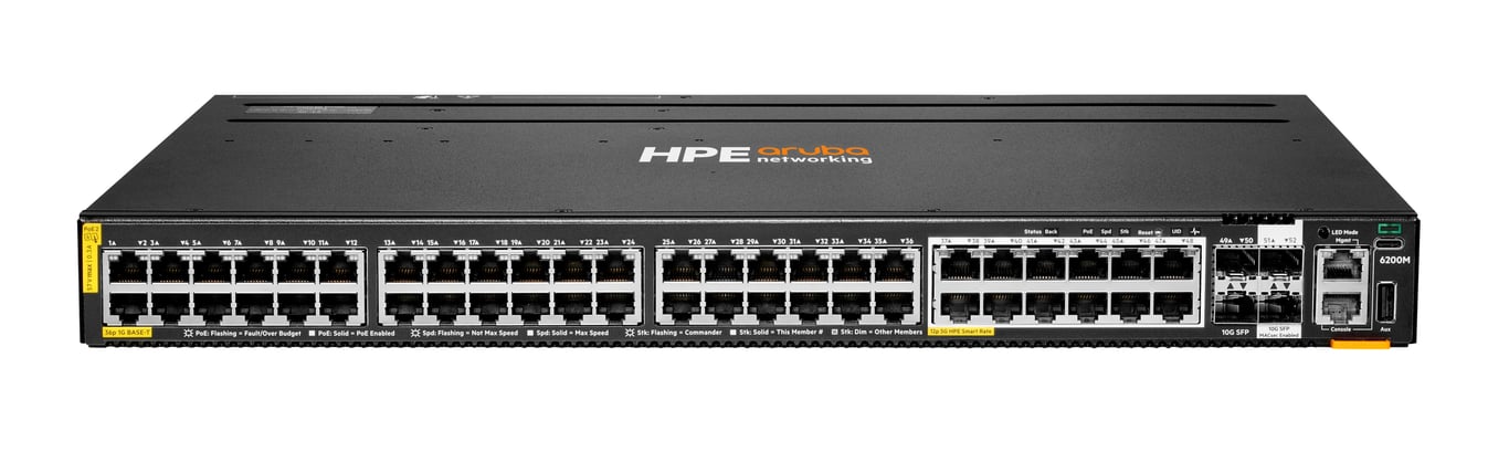 HPE R8Q71A commutateur réseau Géré L3 Gigabit Ethernet 101001000 Connexion Ethernet supportant 'alimentation via ce port PoE Neuf