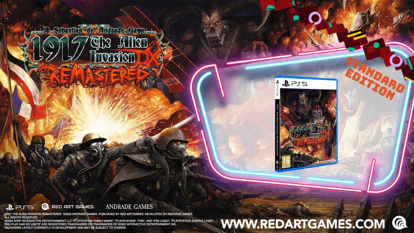 1917 The Alien invasion DX Remastered PS5 Neuf - vue 3