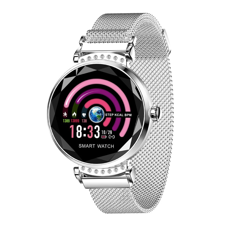 Montre Connectée pour Femmes Bracelet Sport iOs Android Bluetooth