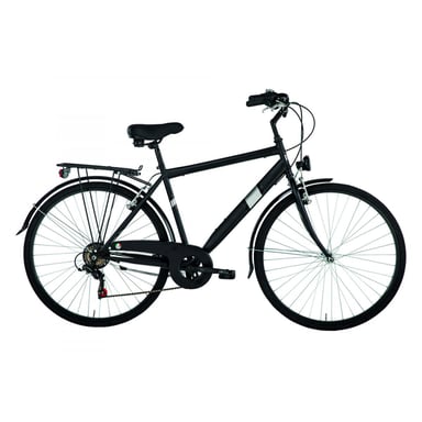 Alpina 28'' Urban Bike 6 Speed Black - Diseñada para la comodidad y el rendimiento