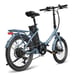 Bicicleta eléctrica FAFREES F20 Lasting - Motor 250W Batería 36V18.2Ah Autonomía 120KM - Gris Azul