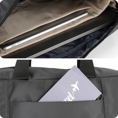 Sacoche pour Ordinateur Portable et MacBook 15'' Noir
